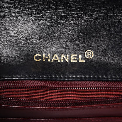 Chanel Lambskin Quilted Mini Square Flap Black 6 of 8