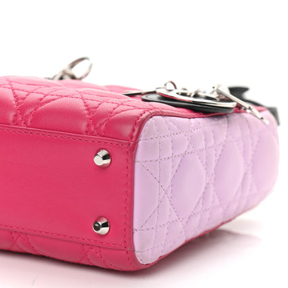 Christian Dior Lambskin Cannage Mini Lady Dior Multicolor 5 of 10