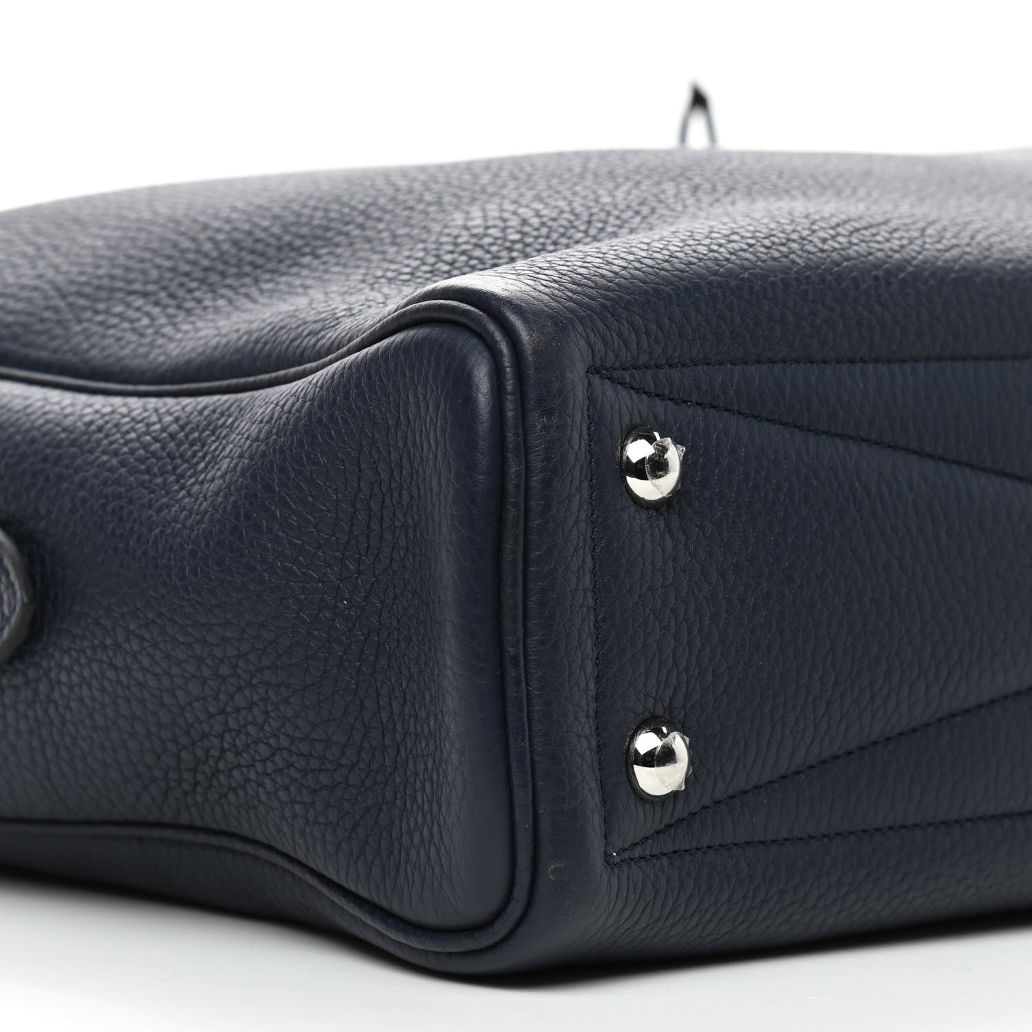 Hermes Taurillon Clemence Victoria II 35 Bleu Nuit 7 of 8