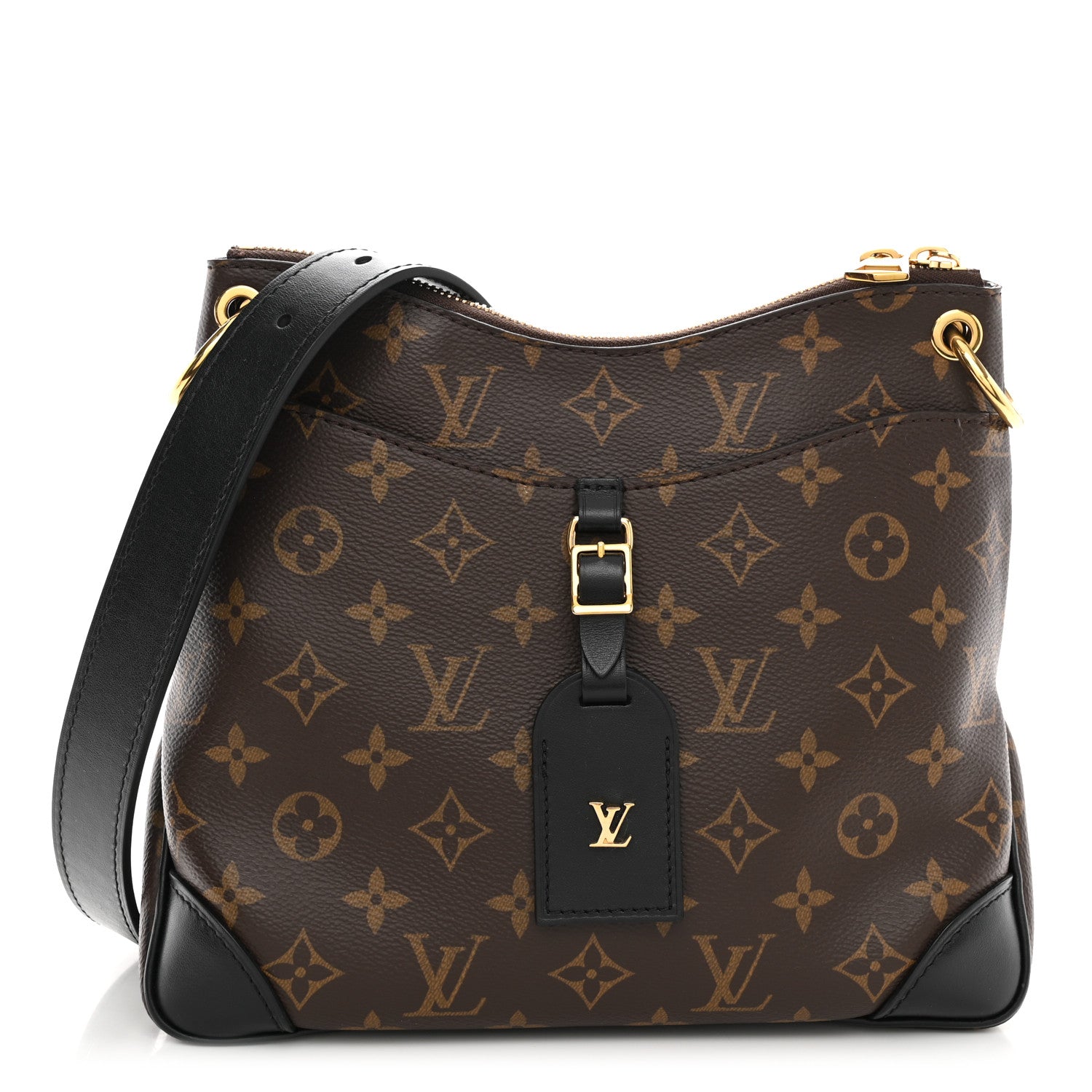 Louis Vuitton Monogram Odeon PM Black 1 of 11