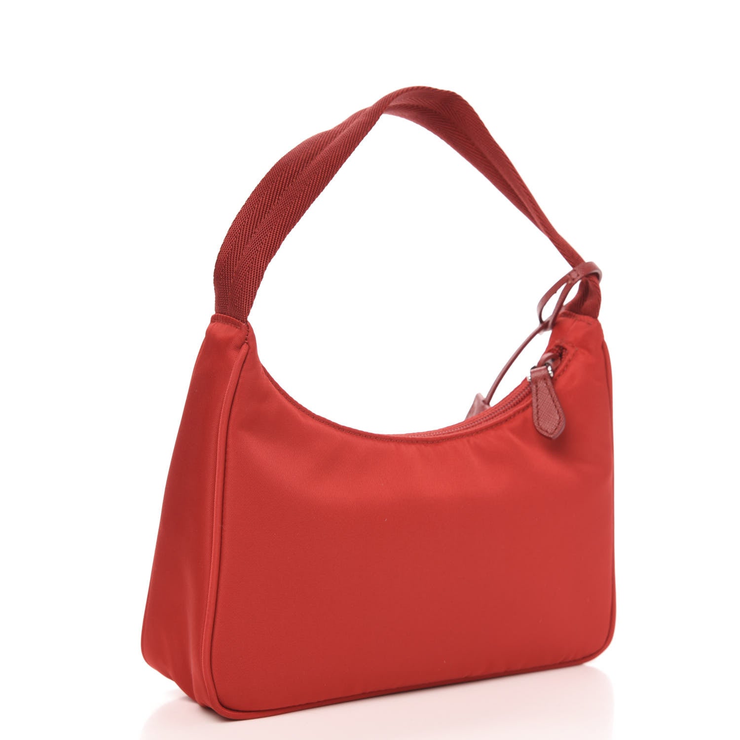 Prada Tessuto Nylon Mini Re-Edition 2000 Bag Rosso 3 of 9