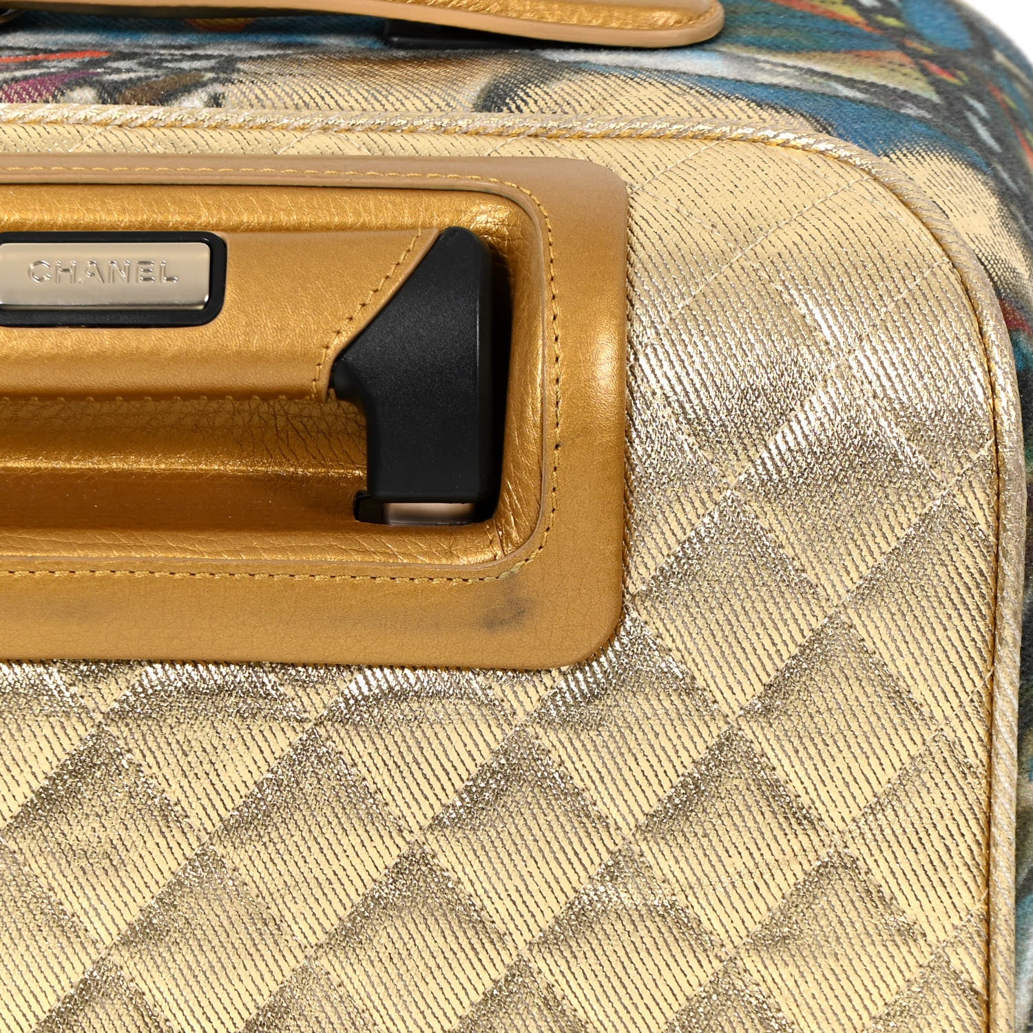 Chanel Graffiti Printed Canvas Street Spirit Trolley Multicolor 9 of 10