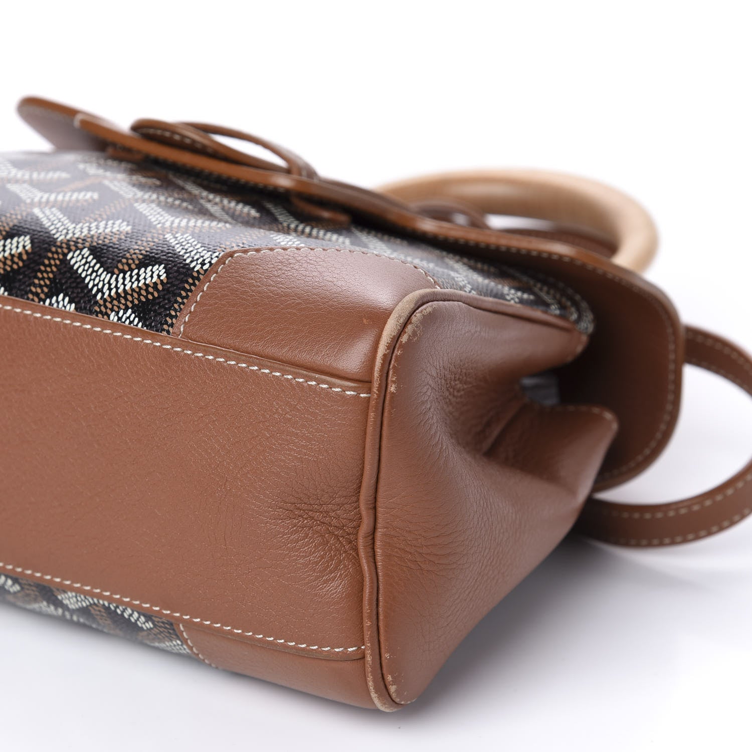 Goyard Goyardine Mini Saigon Black Gold 8 of 9