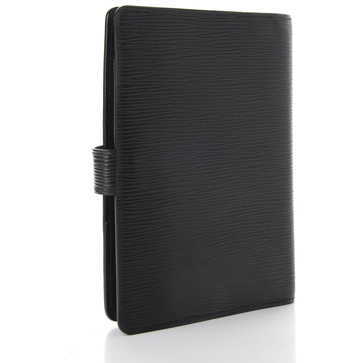 Epi Medium Ring Agenda Cover Black