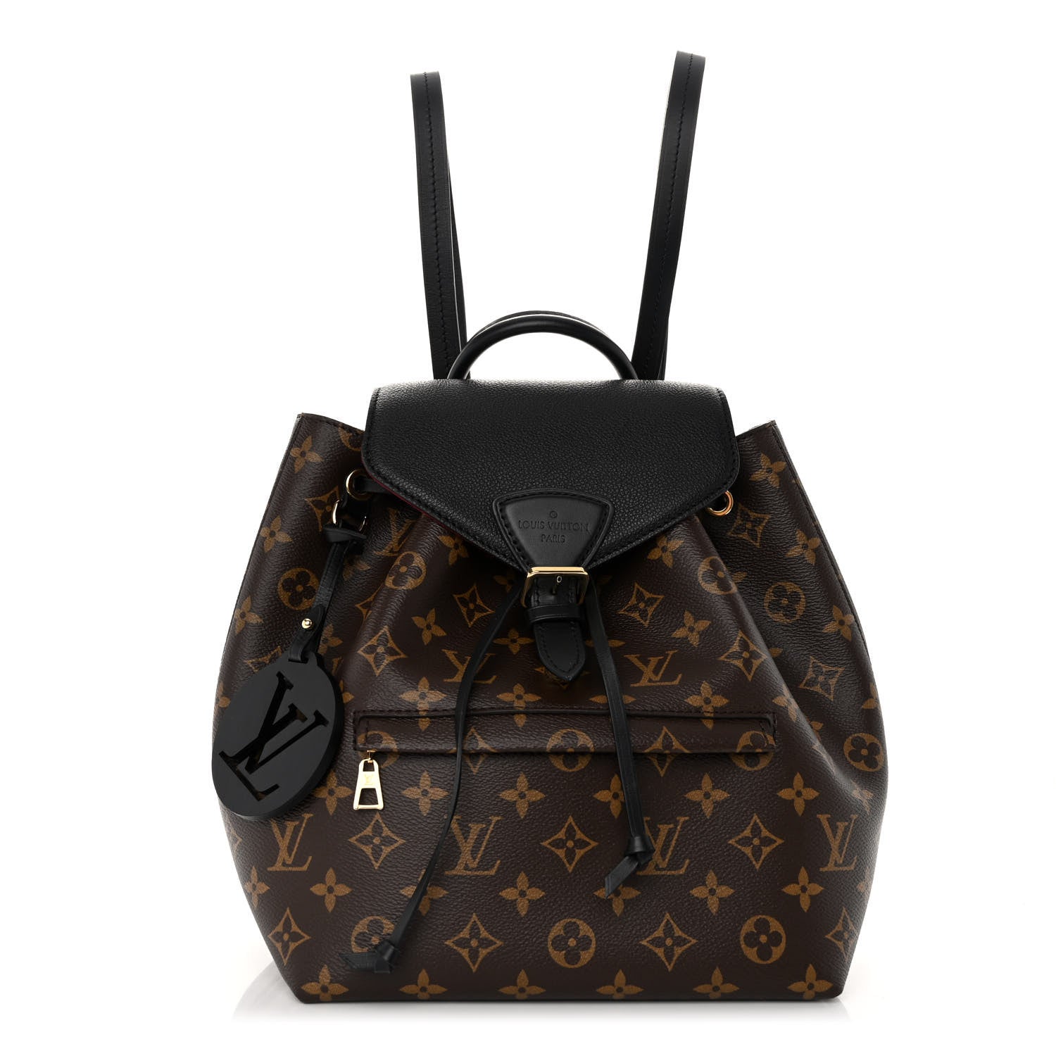 Louis Vuitton Monogram Montsouris PM Black 1 of 9