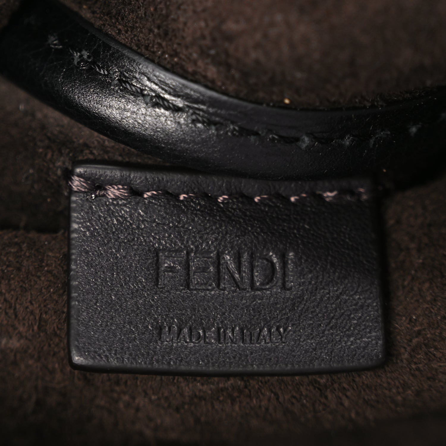 Fendi Vitello Mini Simply  Shoulder Bag Black 5 of 8