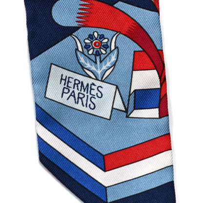 Hermes Silk La Source de Pegase Twilly 4 of 4