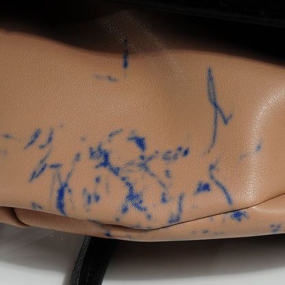 Prada Vitello Shine Borsa Cerniera Black Talco 11 of 11