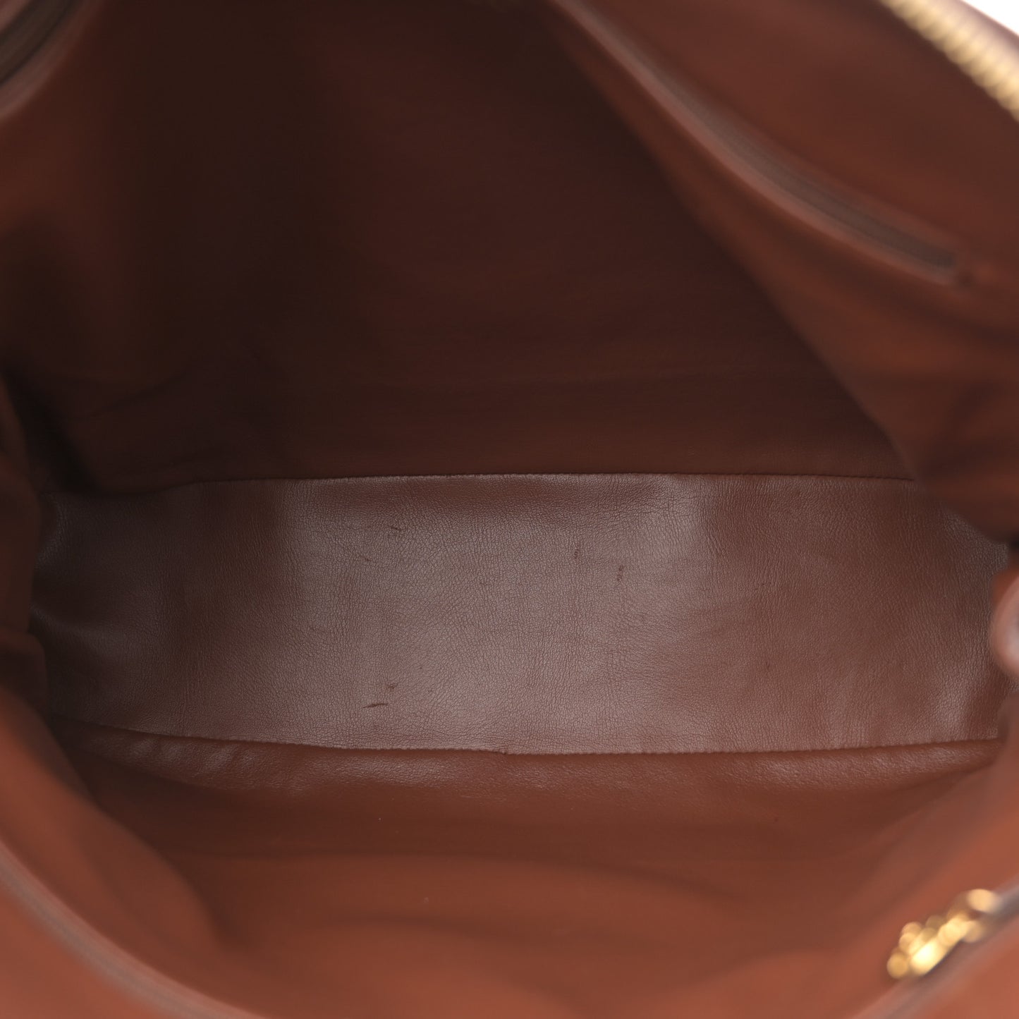 Caviar Large CC Shoulder Bag Brown