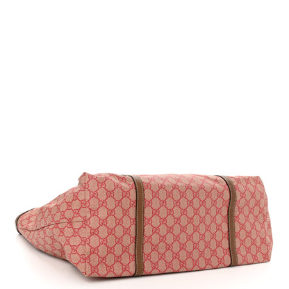 Gucci GG Supreme Monogram Large Nice Tote Red 4 of 10