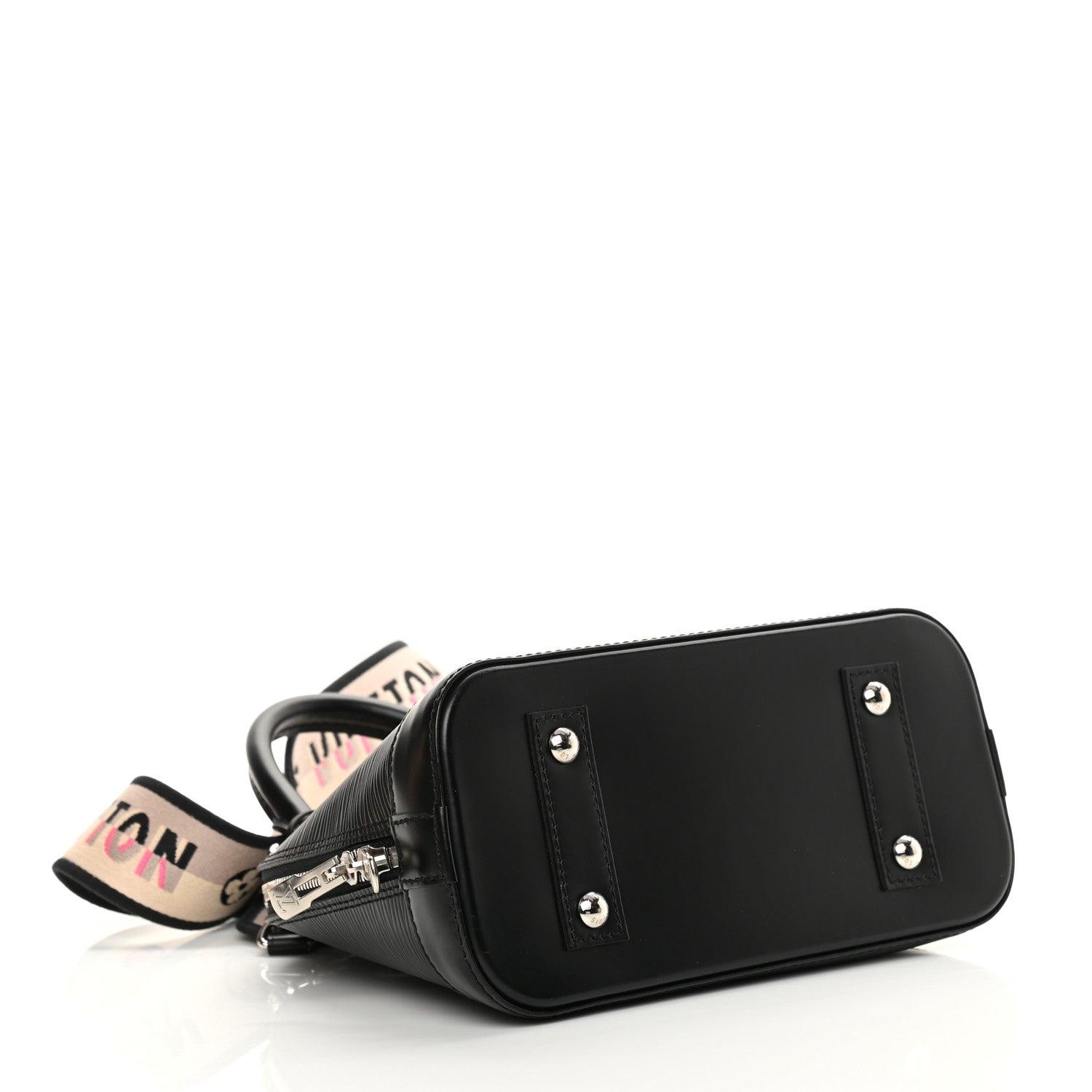 Louis Vuitton Epi Jacquard Alma BB Black 4 of 10
