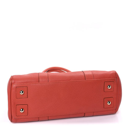 Mulberry Small Classic Grain Bayswater  Coral 3 of 8