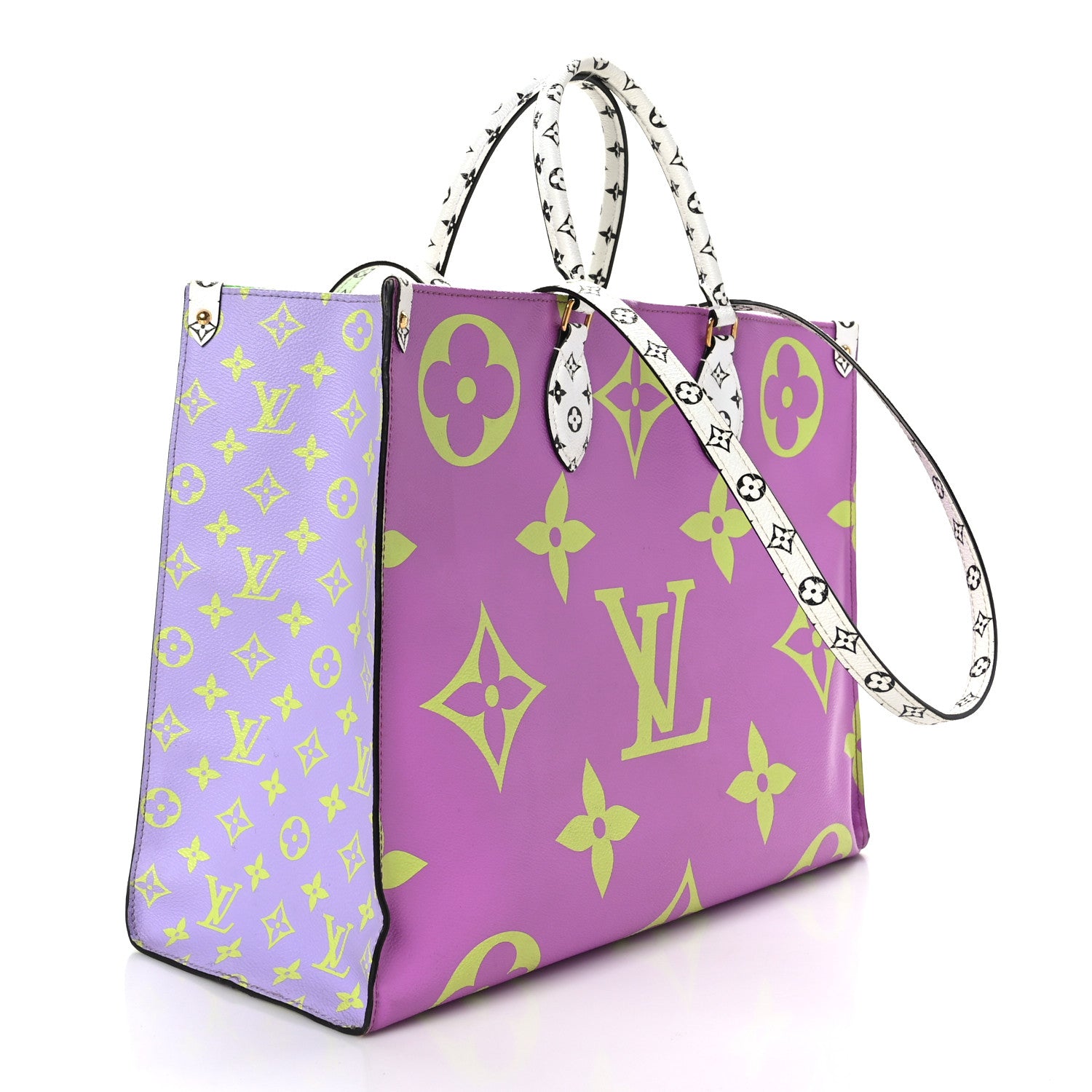 Louis Vuitton Monogram Giant Onthego GM Pink Lilac 3 of 10