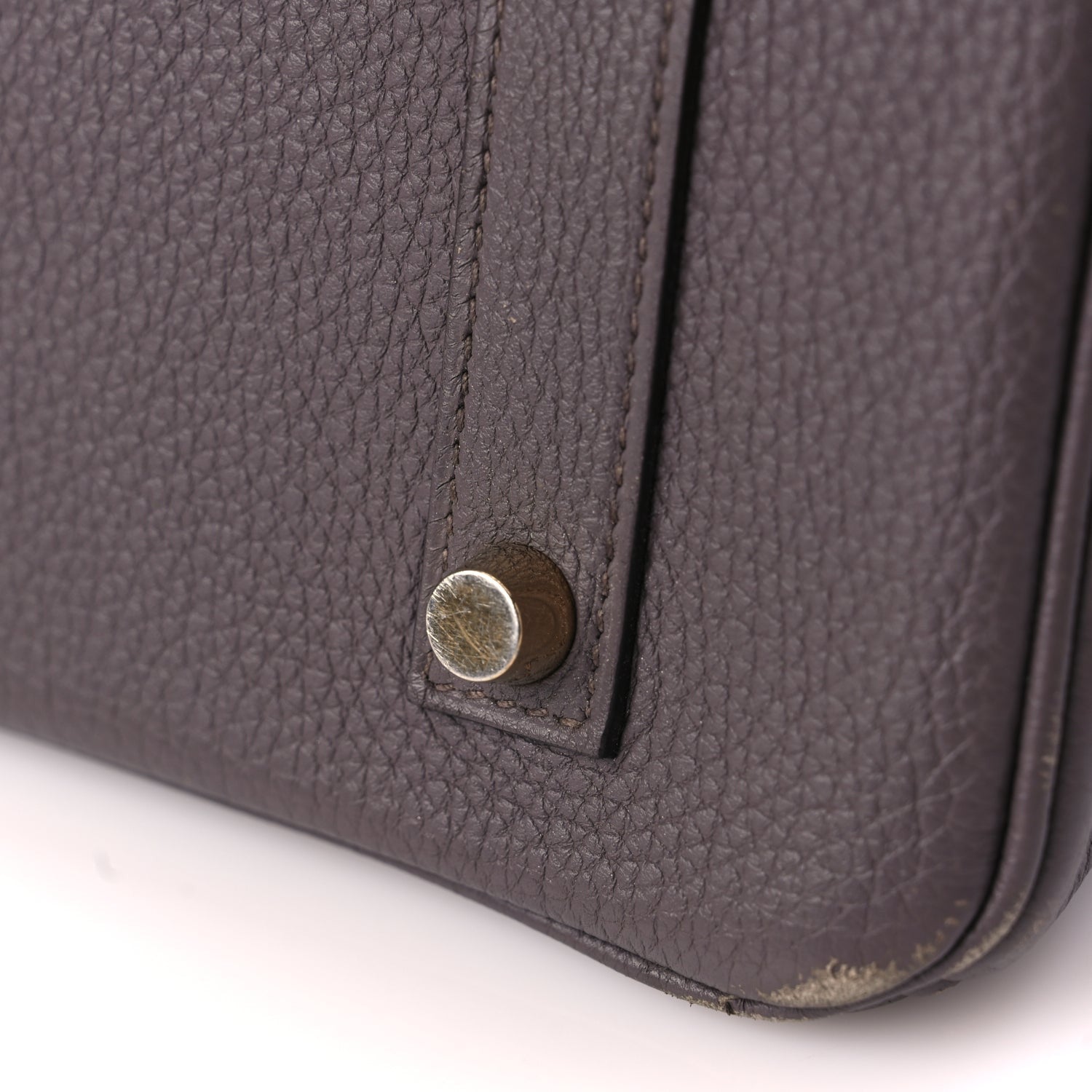 Hermes Togo Birkin 35 Etain 14 of 18