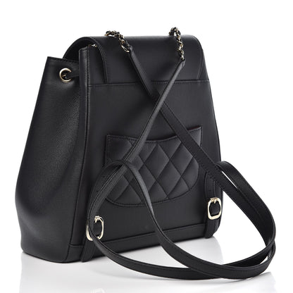 Chanel Caviar Quilted Business Affinity Backpack Black 3 of 8