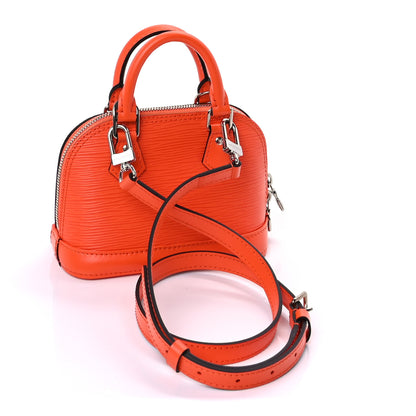 Louis Vuitton Epi Nano Alma Orange 2 of 8