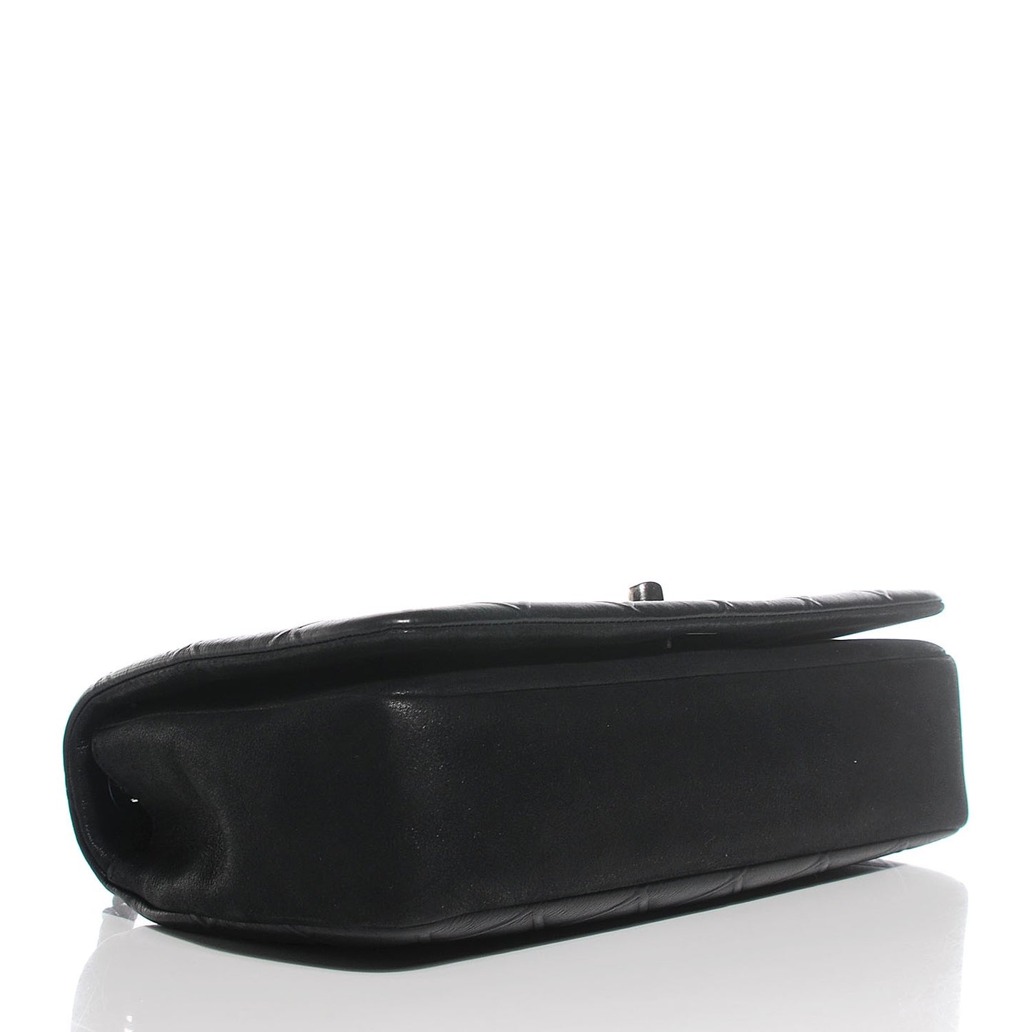 Calfskin Diamond Embossed New Chic Flap Black