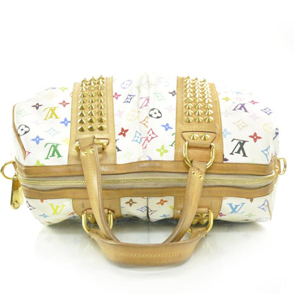 Louis Vuitton Monogram Multicolor Courtney GM White 6 of 9