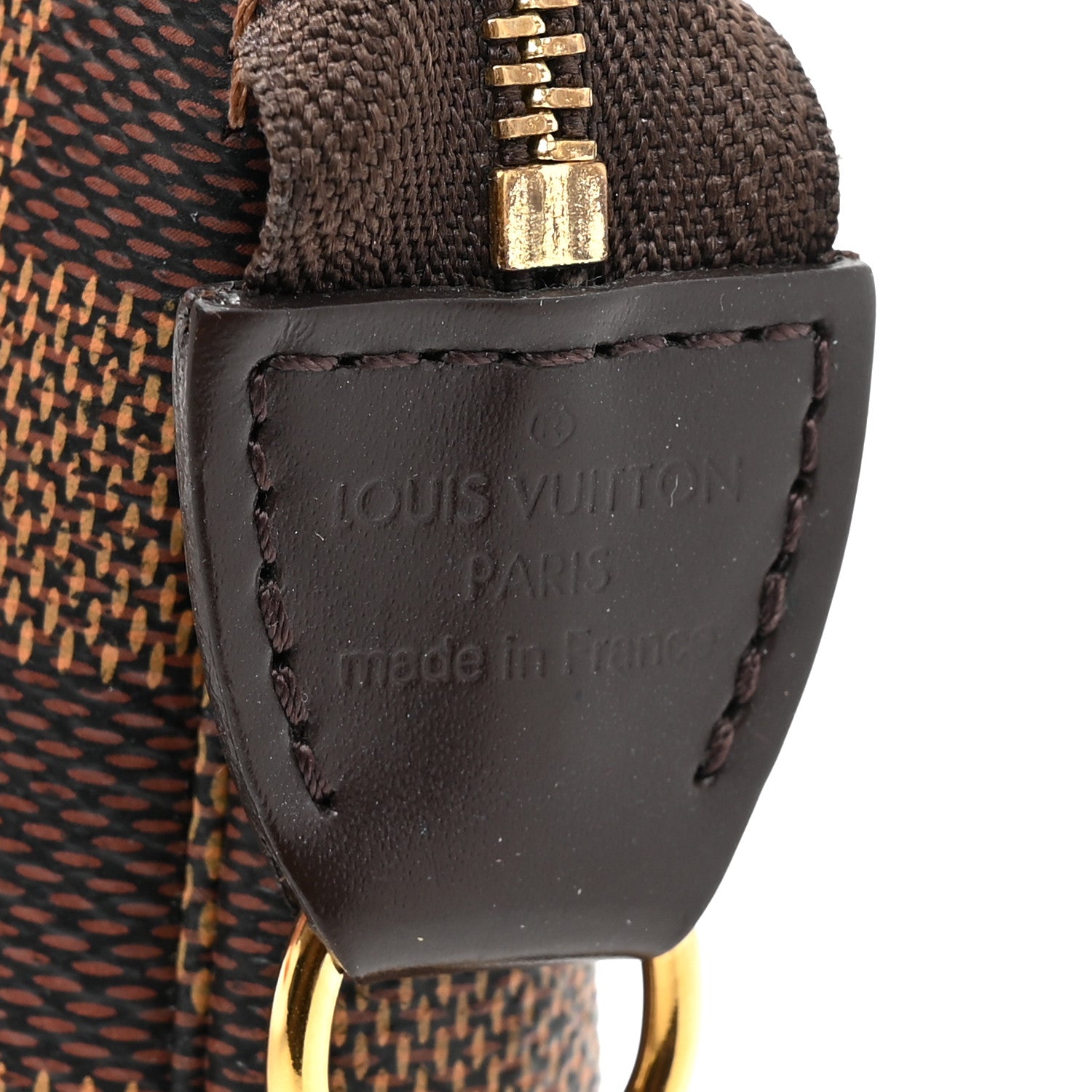 Louis Vuitton Damier Ebene Mini Pochette Accessories 6 of 9
