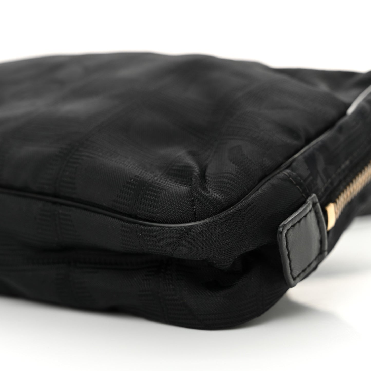 Nylon Sport Waist Bag Black