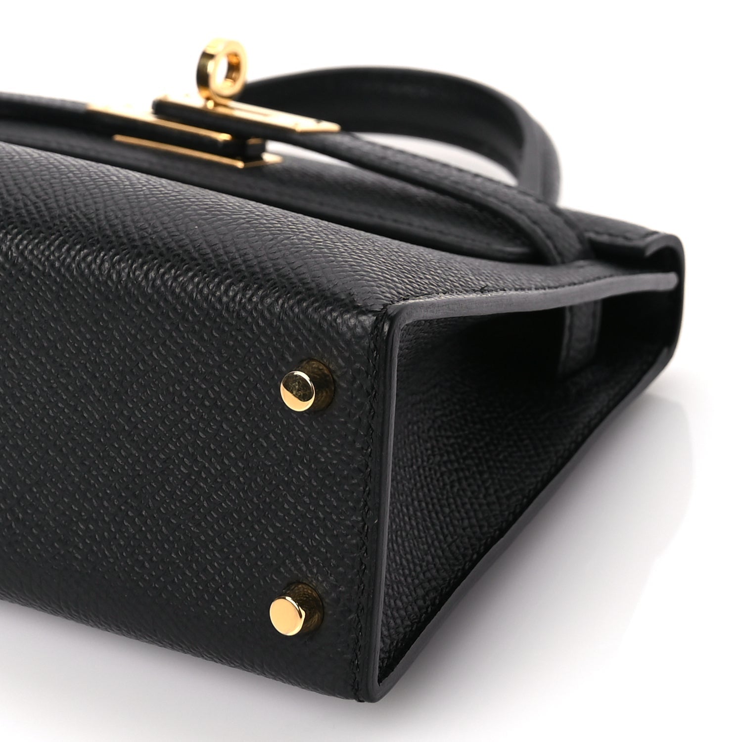Hermes Epsom Mini Kelly Sellier 20 Black 9 of 9