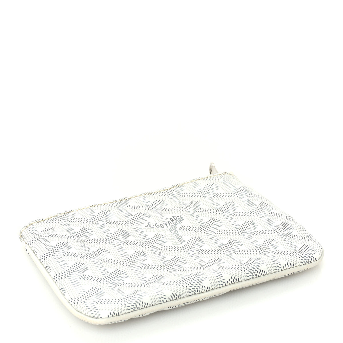 Goyardine Senat Pochette PM White