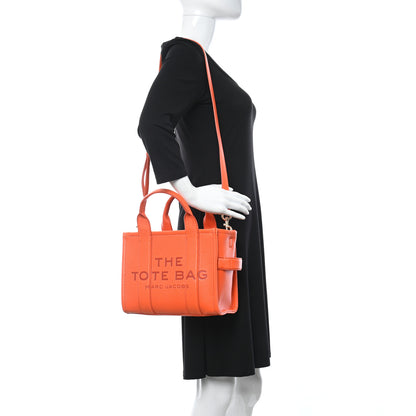 Marc Jacobs Grained Calfskin Small The Tote Bag Dragon Fire 2 of 11