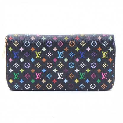 Louis Vuitton Monogram Multicolor Zippy Wallet Black Grenade 1 of 7