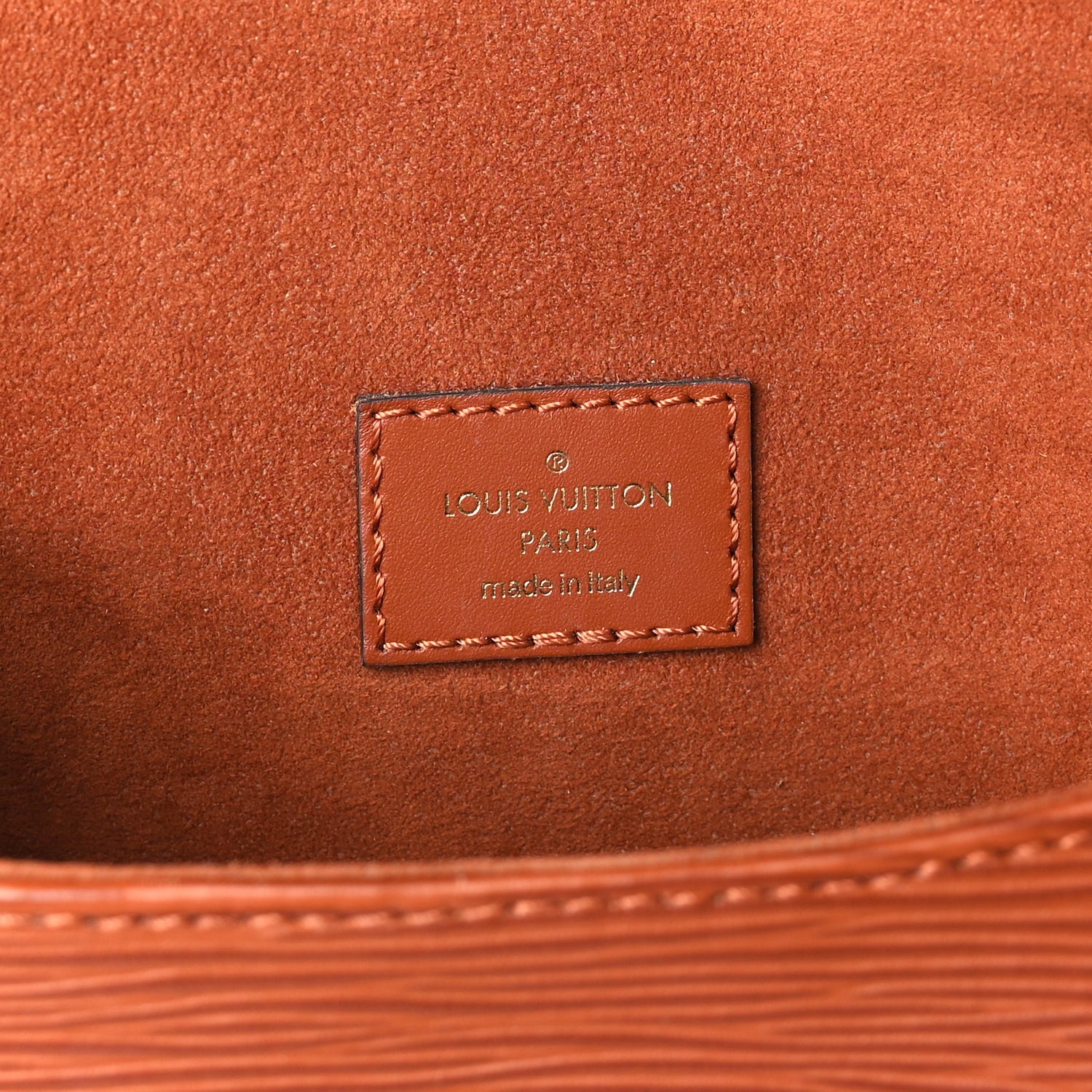 Louis Vuitton Epi Saumur BB  Cognac 5 of 8