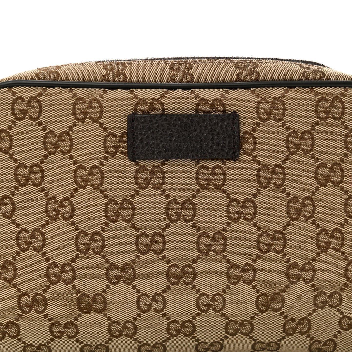 Monogram Belt Bag Dark Brown