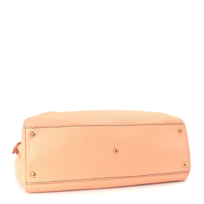 Fendi Cuoio Romano Selleria Bi-Color Large Peekaboo Iconic Satchel 3 of 8