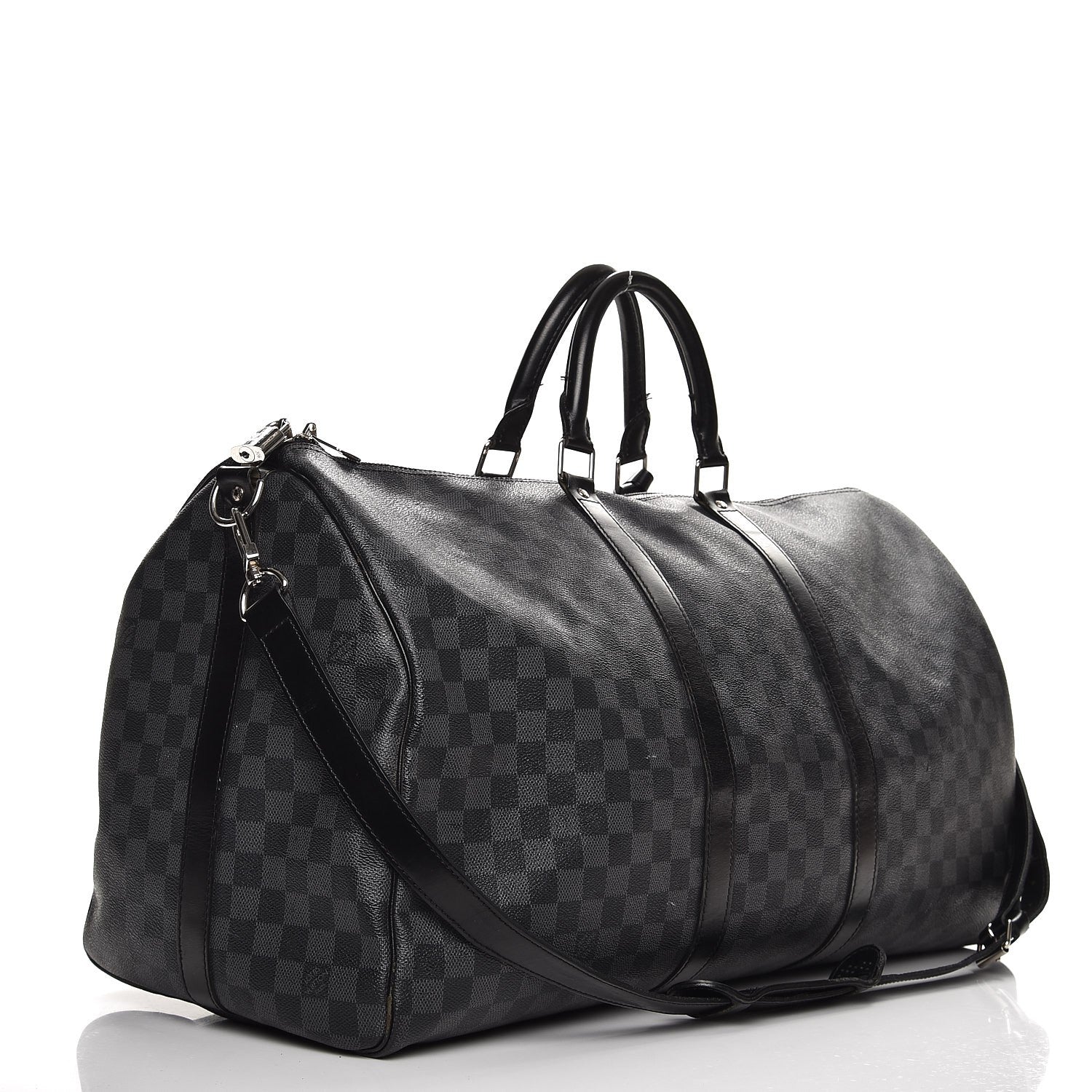 Louis Vuitton Damier Graphite Keepall Bandouliere 55 3 of 29