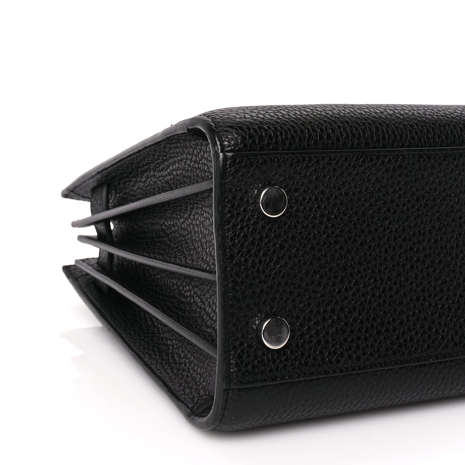 Saint Laurent Grained Calfskin Baby Sac De Jour Black 7 of 8