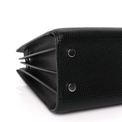 Saint Laurent Grained Calfskin Baby Sac De Jour Black 7 of 8