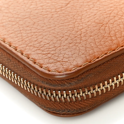 Chloe Grained Calfskin Marcie Long Zip Around Wallet Tan 12 of 16