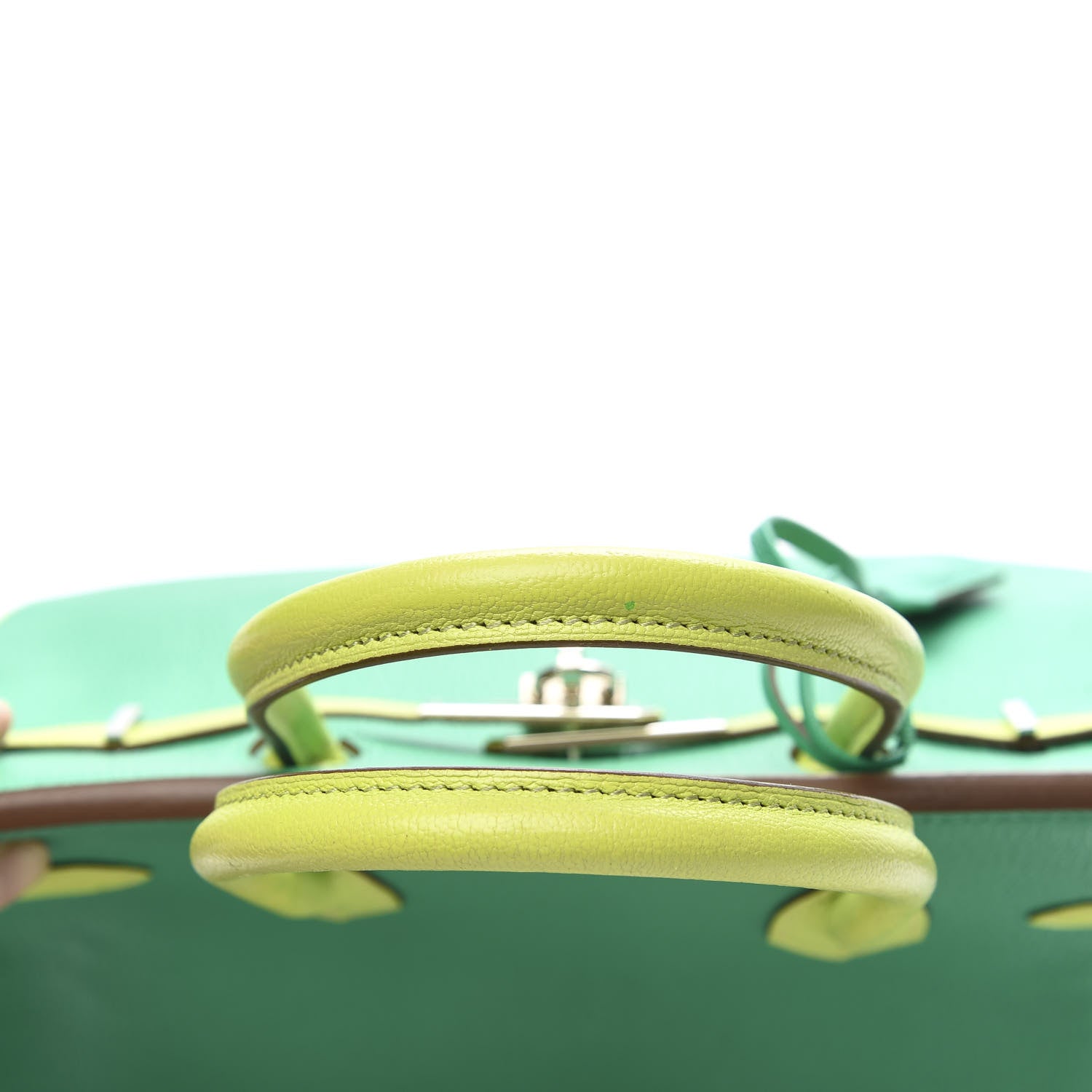 Hermes Chevre Mysore Horseshoe Birkin 30 Menthe Kiwi 14 of 15