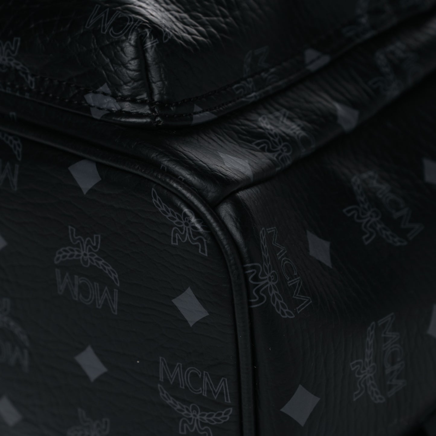 Visetos Studded Small Dual Stark Backpack Black