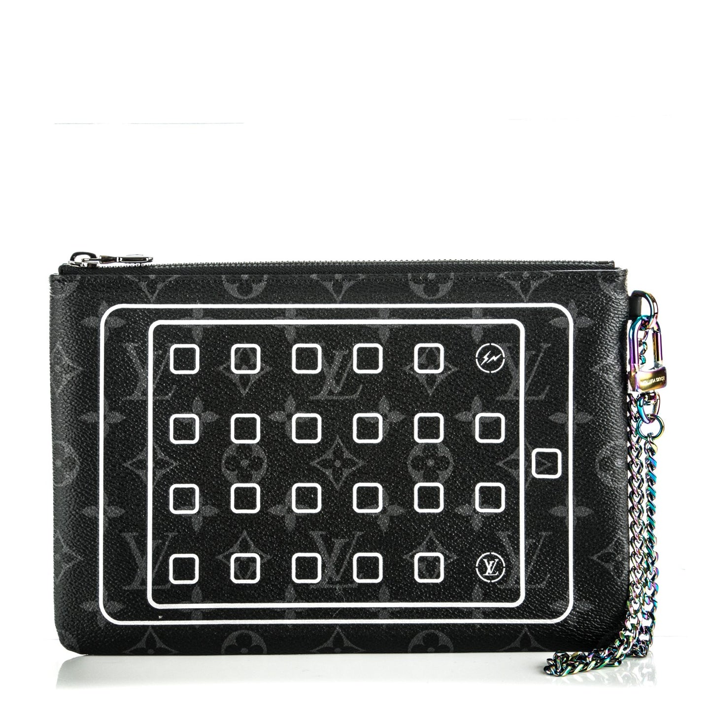 Monogram Eclipse Fragment Design iPad Pouch