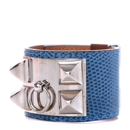 Hermes Lizard Collier de Chien CDC Bracelet Mykonos 1 of 6