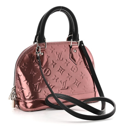 Louis Vuitton Vernis Alma BB Rose Cuivre 3 of 9