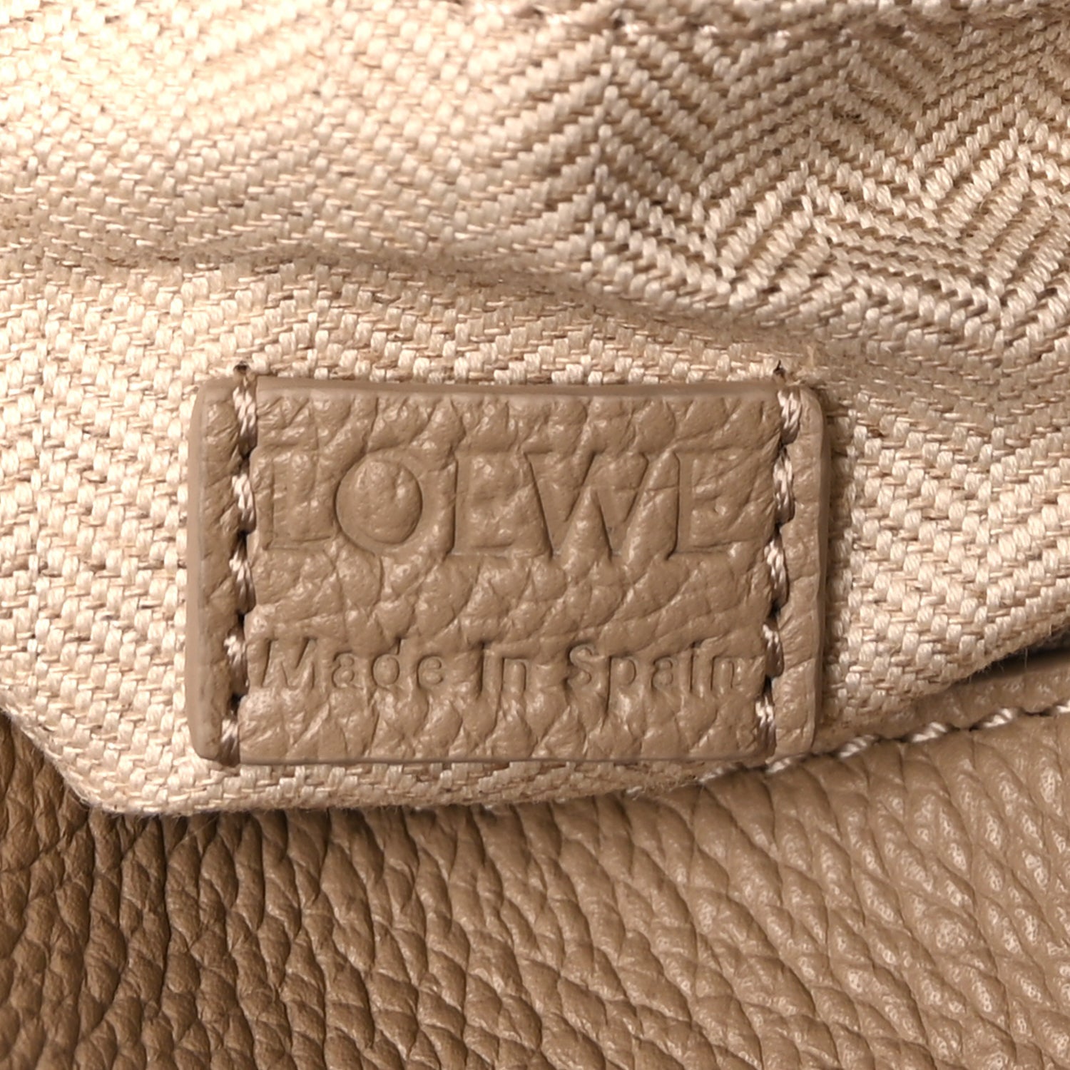 Loewe Calfskin Mini Puzzle Edge Bag Clay 5 of 8