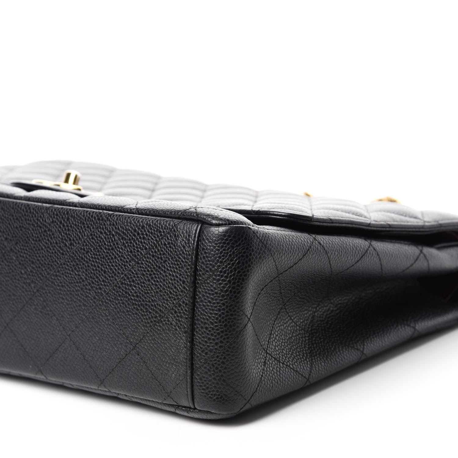 Chanel Caviar Quilted Maxi Double Flap Black 7 of 13