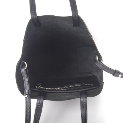 Celine Grained Calfskin Small Vertical Cabas Black 5 of 8