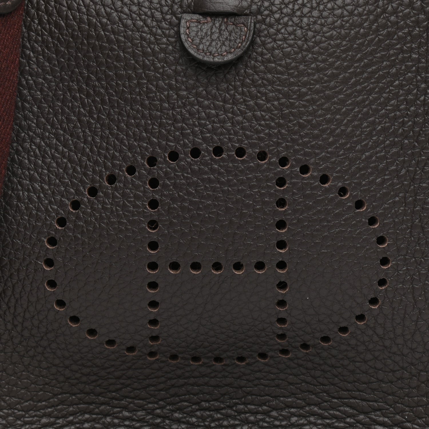 Hermes Taurillon Clemence Evelyne TPM Chocolate 14 of 21