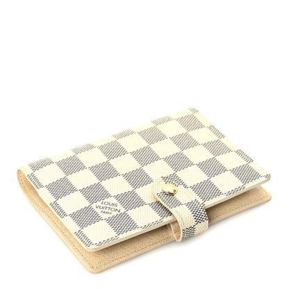 Louis Vuitton Damier Azur Small Ring Agenda Cover 4 of 8
