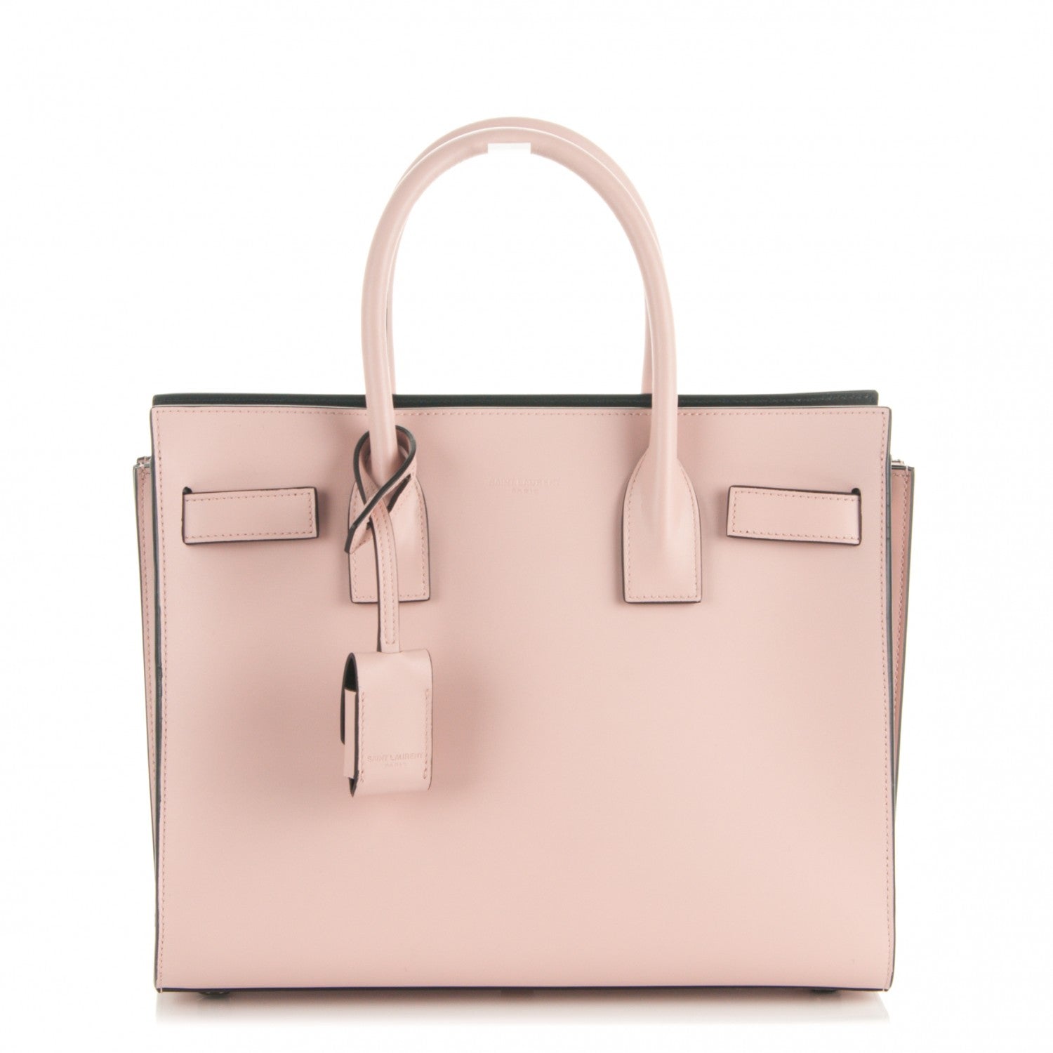 Saint Laurent Smooth Calfskin Baby Sac De Jour Pale Pink 1 of 8