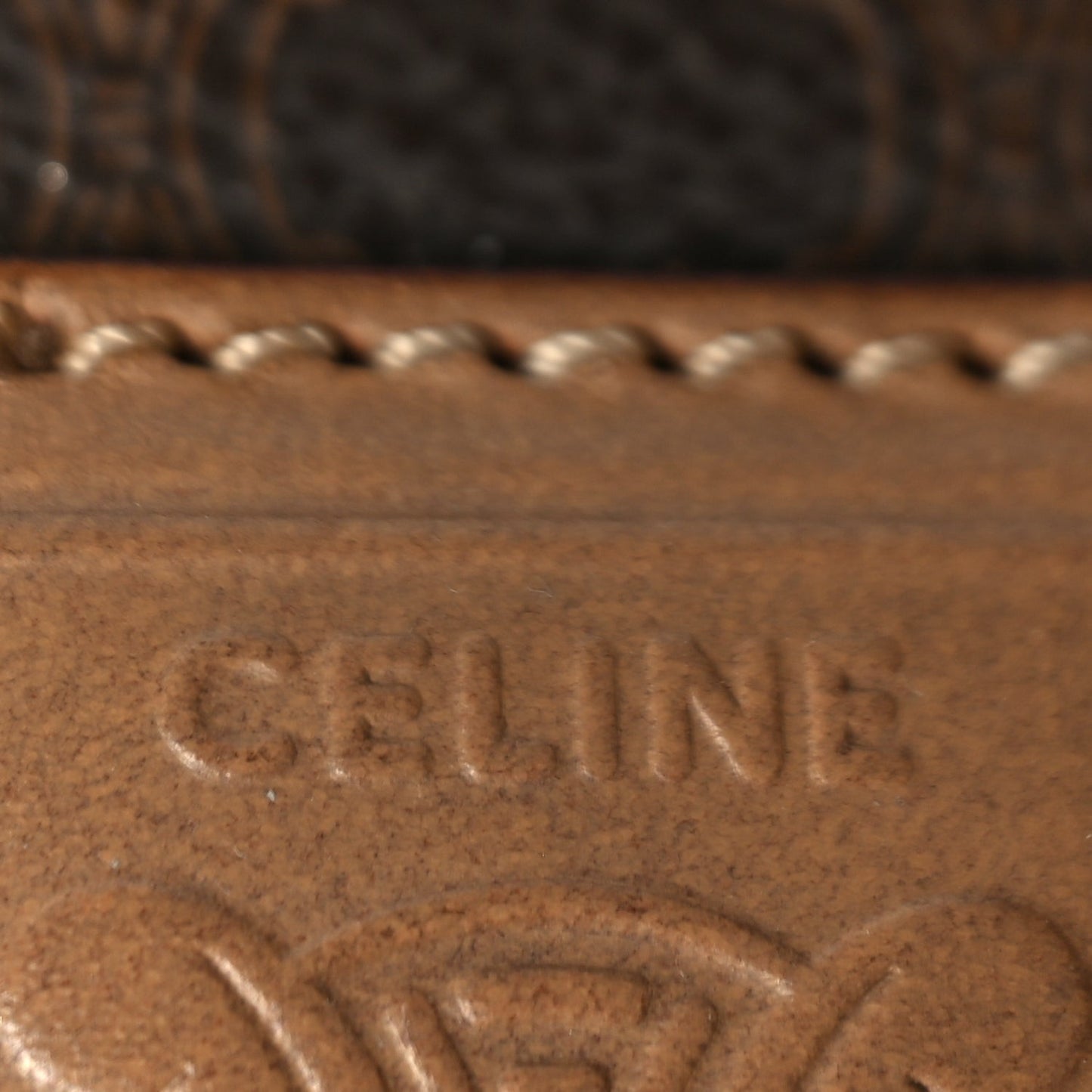 Canvas Calfskin Macadam Boston 40 Duffle Brown