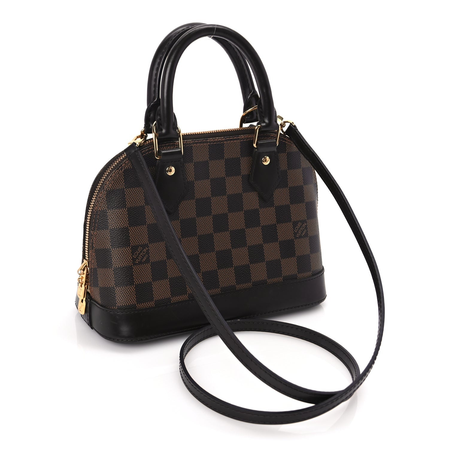 Louis Vuitton Damier Ebene Alma BB 2 of 9