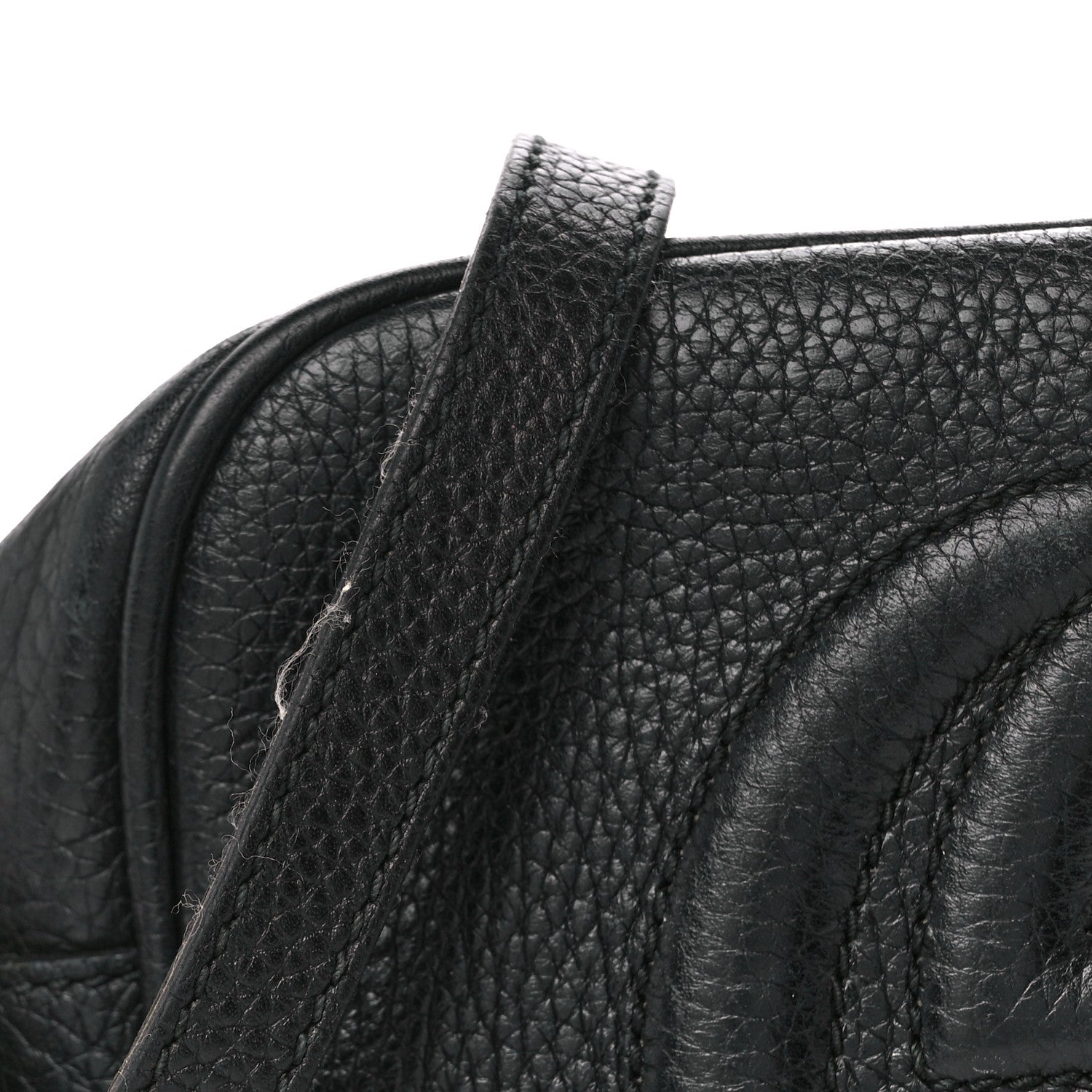 Gucci Pebbled Calfskin Small Soho Disco Bag Black 12 of 12