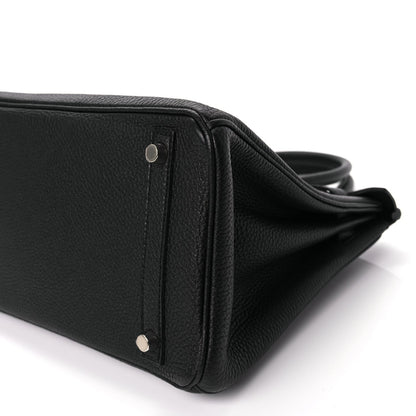 Hermes Togo Birkin 30 Black 9 of 13